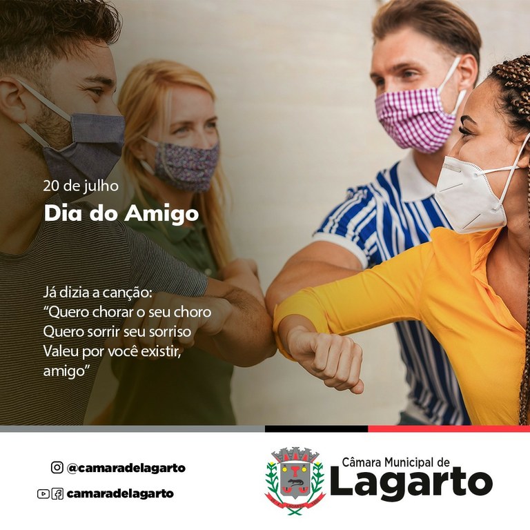 20/07 – Dia do Amigo – Recado Online