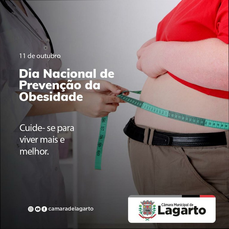 Dia Nacional De Prevenção Da Obesidade — Câmara Municipal De Lagarto 3603