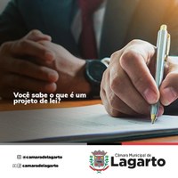 Você sabe o que é um projeto de lei?